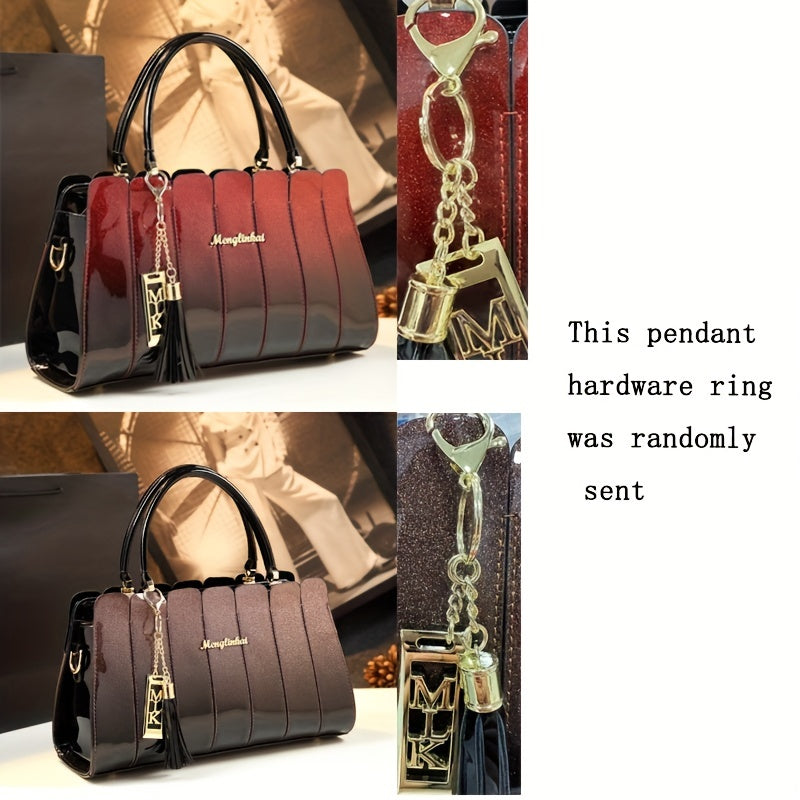 A Stylish And Versatile Shoulder Bag for Middle-Aged Women, Suitable for Various Occasions.