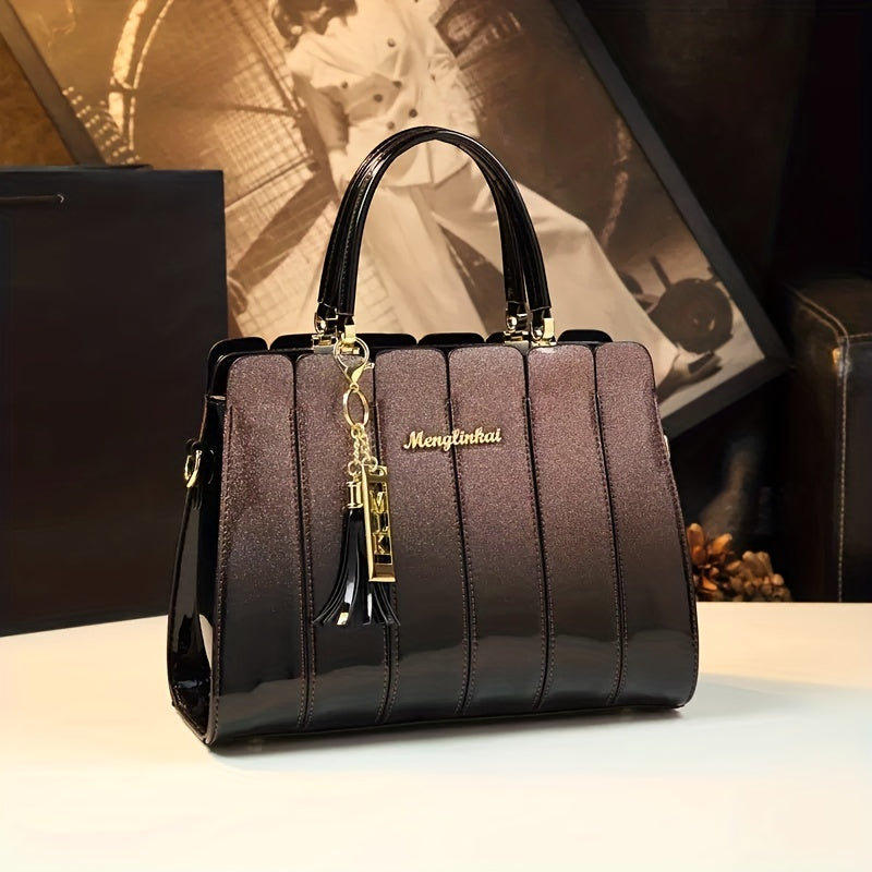 A Stylish And Versatile Shoulder Bag for Middle-Aged Women, Suitable for Various Occasions.