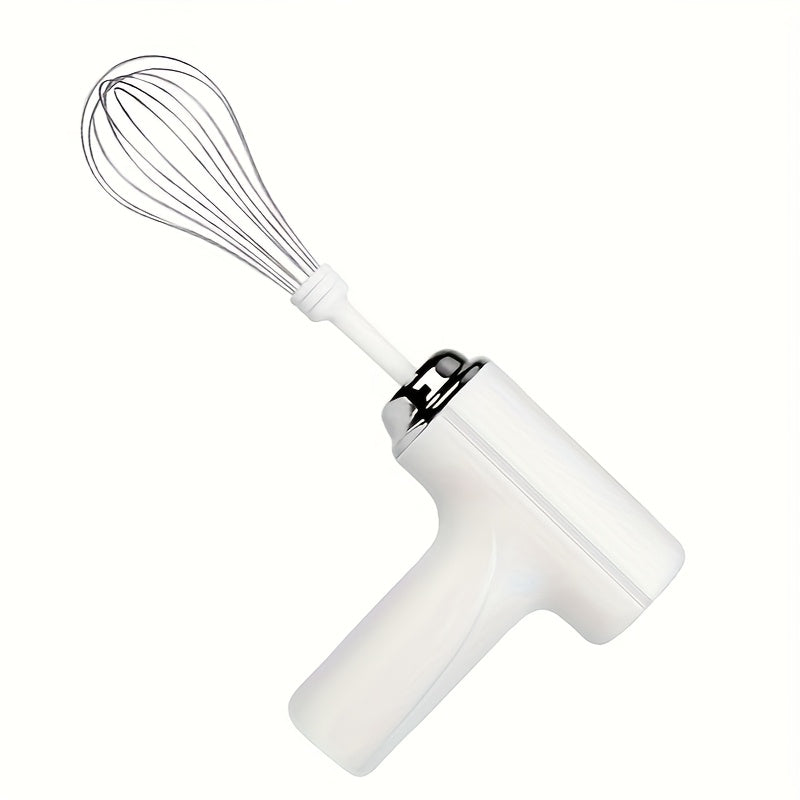 Handheld Electric Cake Mixer and Whisker - USB Charging, Battery Operated, Portable, Lightweight, Easy-to-Use Hand Blender for Baking Cakes, Cookies, Muffins - Perfect for Home Bakers and Professionals