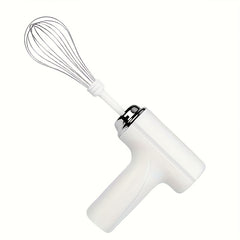 Handheld Electric Cake Mixer and Whisker - USB Charging, Battery Operated, Portable, Lightweight, Easy-to-Use Hand Blender for Baking Cakes, Cookies, Muffins - Perfect for Home Bakers and Professionals
