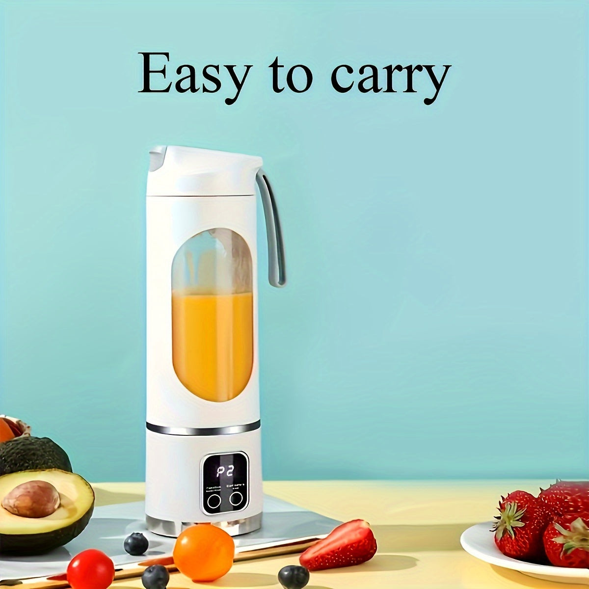 [Portable Blender] Portable USB-Rechargeable Blender & Juicer | Easy Clean, 10.14oz to 16.91oz Capacity, Perfect for Fruit & Vegetable Drinks, Milkshakes