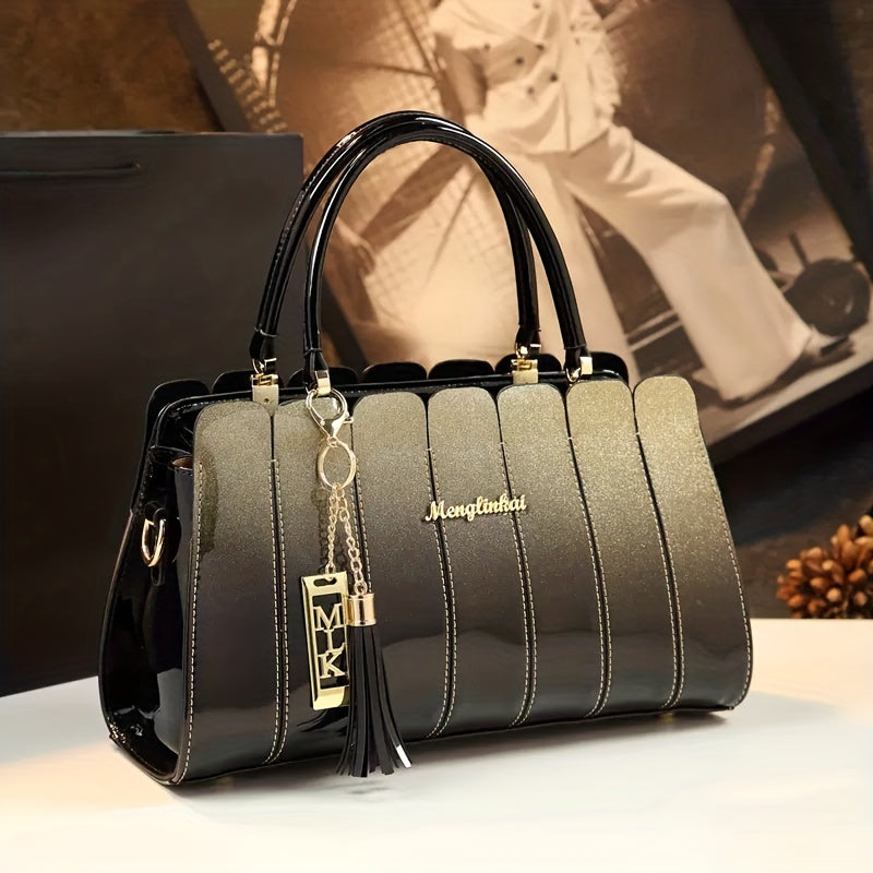 A Stylish And Versatile Shoulder Bag for Middle-Aged Women, Suitable for Various Occasions.