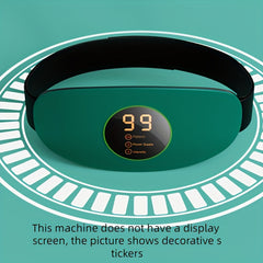 Rechargeable Waist Massager with Vibration - Includes Elastic Belt, USB Charging