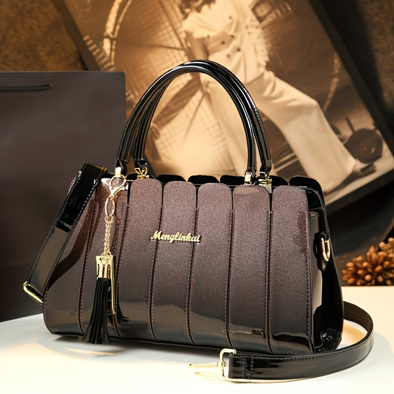 A Stylish And Versatile Shoulder Bag for Middle-Aged Women, Suitable for Various Occasions.
