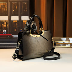 Vintage Floral Convertible Crossbody Handbag for Women – Elegant, Spacious & Versatile Purse with Removable Shoulder Strap, Stylish PU Leather Design for Daily Use & Travel